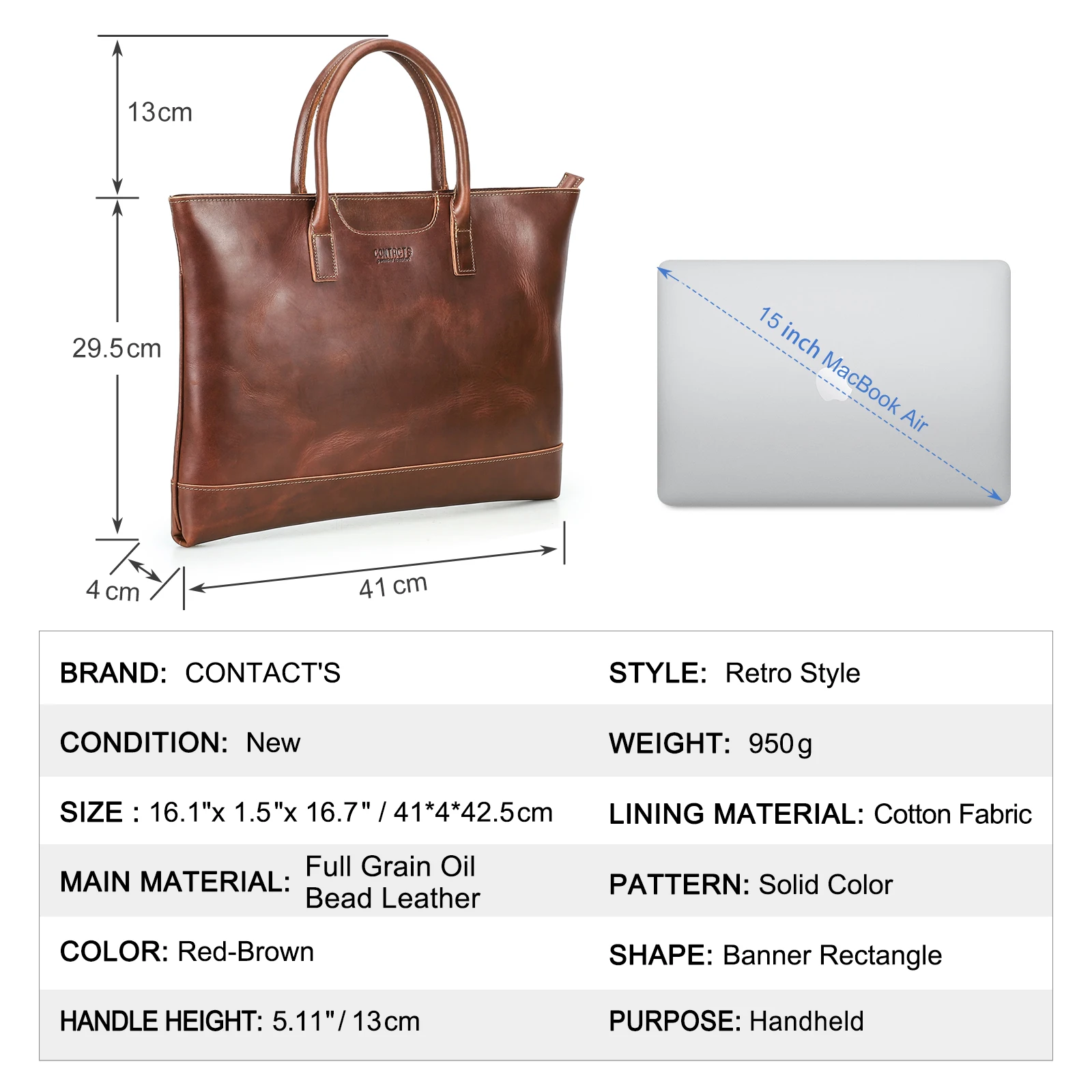 2026 Premium Men’s Retro Leather Notebook Bag with Front Phone Pocket