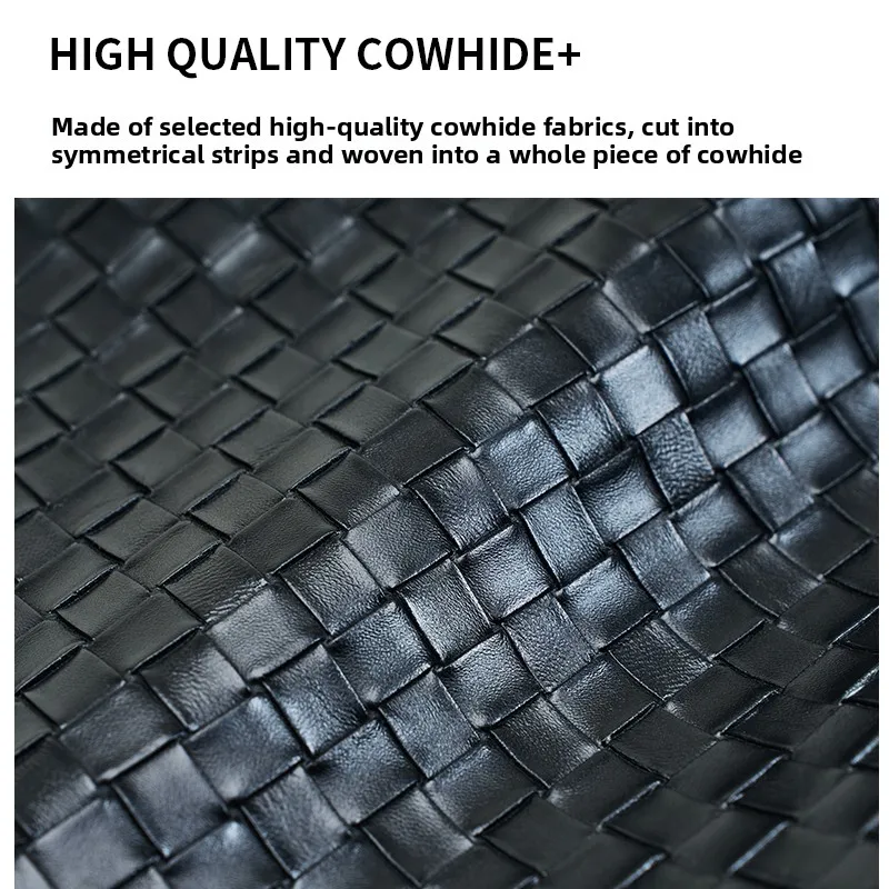 2026 Lady’s Retro Fashion Bag, Spacious High-Quality Handbag, Woven Genuine Leather Women’s Tote