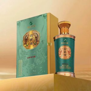 China Guizhou Xijiu Four Auspicious Rui Qingyun 53% Vol. Sauce-Aroma Baijiu 500ml