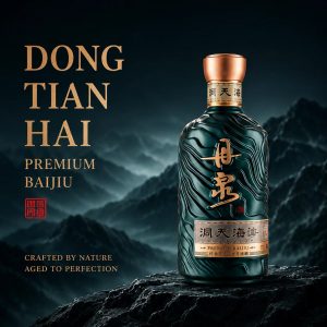 China Guangxi Danquan Dongtian Wine Sea Tianfu 53% vol Sauce Aroma Pure Grain Liquor 500ml 1 Bottle